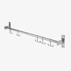 Kleideraufhängung Wand Stahl 78 Cm -Heimtextilien Geschäft 402578 37457