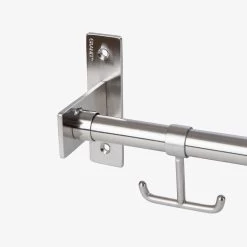 Kleideraufhängung Wand Stahl 78 Cm -Heimtextilien Geschäft 402578 37458