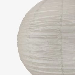 Reispapierlampe 60 Cm Beige -Heimtextilien Geschäft 402582 37577