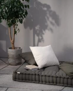 SitzkissenXL Lang Dunkles Khaki-Grün -Heimtextilien Geschäft 402649 38825