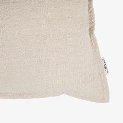 Kissen Struktur Leinen-Mix 30x70 Sand -Heimtextilien Geschäft 402671 38725
