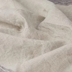 Küchentuch Leinen 50x70cm Natur/Grau -Heimtextilien Geschäft 402676 38741