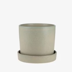 Topf/Schale Steingut 19 Cm Grün -Heimtextilien Geschäft 402680 38642