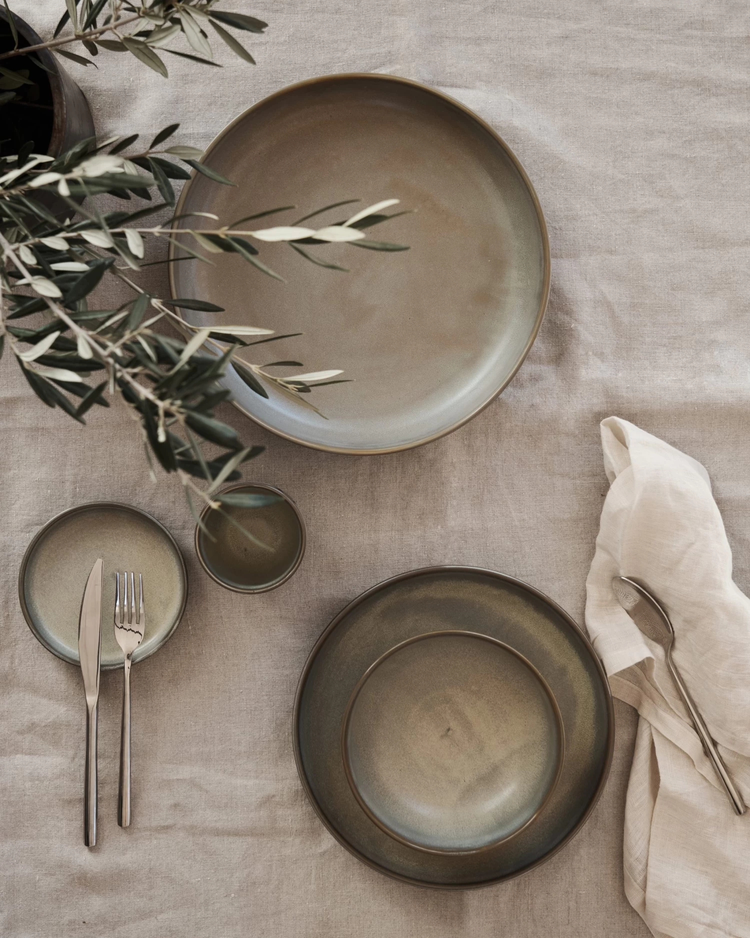 DUKA Toscana Teller 13 Cm, Grün 8 DUKA Toscana Teller 13 Cm, Grün – Bild 6