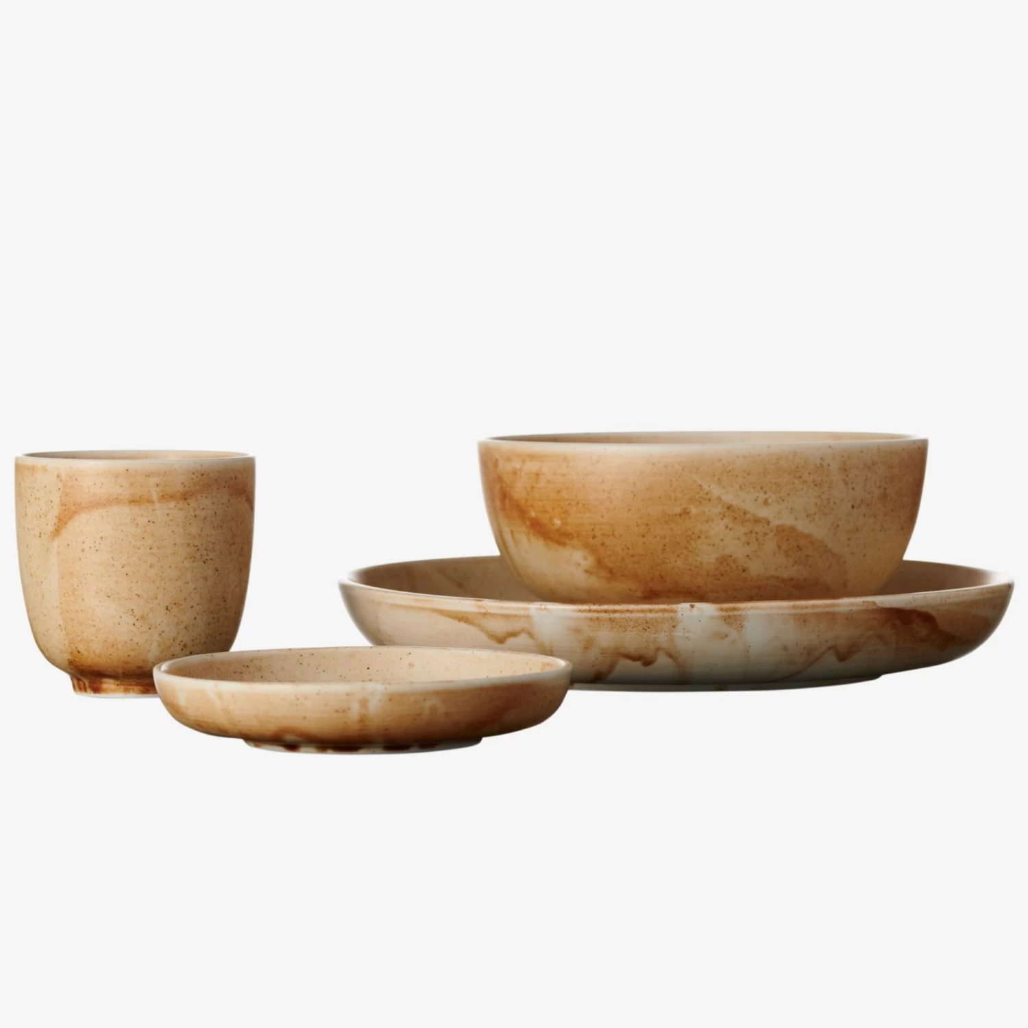 DUKA Toscana Schale 17,5 Cm, Beige 4 DUKA Toscana Schale 17,5 Cm, Beige – Bild 2