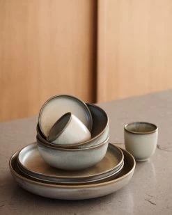 DUKA Toscana Schale 29,5 Cm, Grün -Heimtextilien Geschäft 920 402643 38932