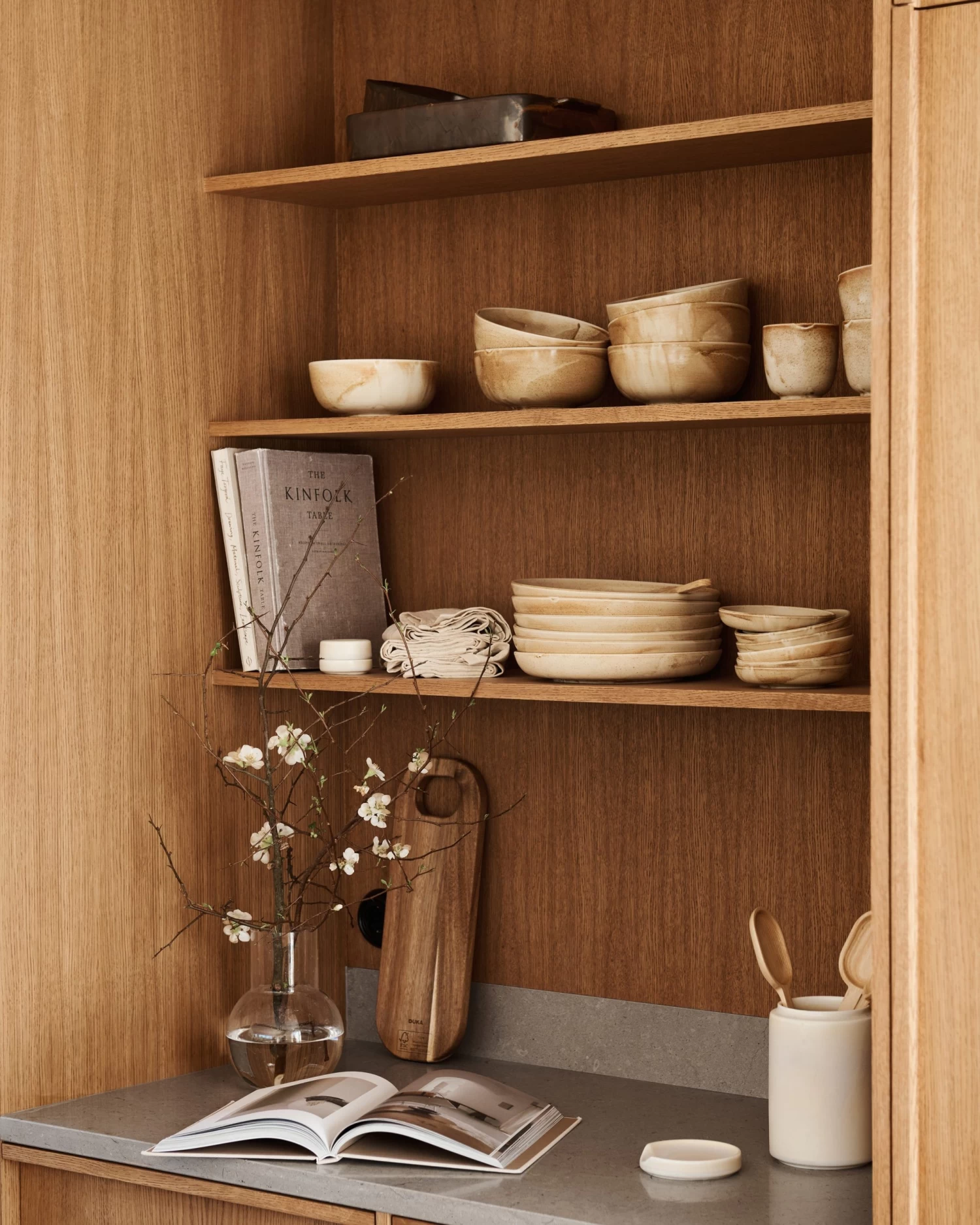 DUKA Toscana Schöpflöffelgestell, Offwhite 7 DUKA Toscana Schöpflöffelgestell, Offwhite – Bild 5